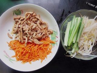 Place all prepared toppings in a bowl or on a tray while you cook the noodles.