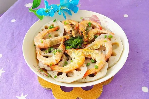 Garlic Lotus Root Shrimp