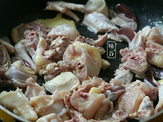 Add pineapple and a sweet-sour sauce.