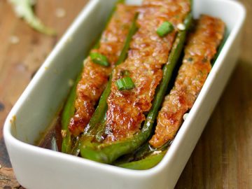 Pork-Stuffed Green Peppers
