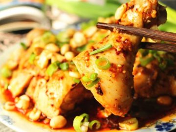 Spicy Sichuan Mouthwatering Chicken